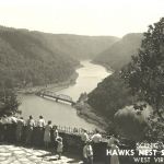 Scenic view at Harks Nest State Park, WV. Scenic view at Harks Nest State Park, WV