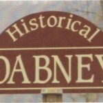 Historical Dabney Sign