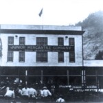 Junior Mercantile Company Store 1938 at Omar courtesy of Lillian Porter-Smith. Junior Mercantile Company Store