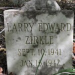 Larry Edward Zirkle Cemetery at Crooked Creek Larry Edward Zirkle