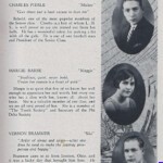 LHS 1926 Seniors p17 Charles Pierle, Margie Barbe, Vernon Brammer LHS 1926 Seniors p17 Charles Pierle, Margie Barbe, Vernon Brammer