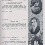 LHS 1926 Seniors p23 Lucile Lawson, Joe Skibo and Marguerite Dilworth LHS 1926 Seniors p23 Lucile Lawson, Joe Skibo and Marguerite Dilworth