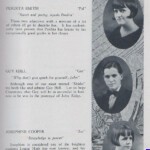 LHS 1926 Seniors p27 Perdita Smith, Guy Hall and Josephine Cooper LHS 1926 Seniors p27 Perdita Smith, Guy Hall and Josephine Cooper
