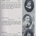 LHS 1926 Seniors p31 Carmel White, Earl Wysong and Rose Toth LHS 1926 Seniors p31 Carmel White, Earl Wysong and Rose Toth