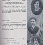 LHS 1926 Seniors p33 Orpha Cook, Fred Cross and Dorothy Holiday LHS 1926 Seniors p33 Orpha Cook, Fred Cross and Dorothy Holiday