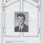 In memory of Roger Clevenger killed in an auto accident Oct. 27, 1963. In memory of Roger Clevenge