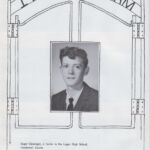 In memory of Roger Clevenger killed in an auto accident Oct. 27, 1963. In memory of Roger Clevenge