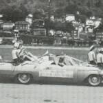 LHS 1964, Topsy Turvey Parade Float. "Wildcats!! Let's Round Up the Hillbillies". We did. Logan 78, Man 57. 1964 LH