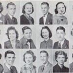 <small>1st – Julia Ann Hagan, John Hale, Frieda Danielle Shannon, John Thomas Fletcher, Ruby Mae Walsh, James A. Chambers
<br />
2nd – Beryl Swango, Mary Ruth Chambers, Boylston D. Smith, Jr., Lottie Louis Herald, Jack E. Adams, Anna Dean McNemar <br />
3rd – Glenyce Jackson, Robert Neal Burley, Elaine Stollings, Tom Orr, Helen Rose Frazier, Warren Dean</small> LHS Class of 1939 - 14