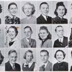 <small>1st – Juanita Avis, Bob Skellenger, May Harmon Bartlett, Joseph Edwin Vickers, Dorothy G. Glick, Frank Jerry Wilson<br />
2nd – Sam H. Easley, Jr., Pansie Ellen Counts, Wirt Stone, Jr., Sara Heath Covert, Harvey Oakley, Willa Naomi Chafin<br />
3rd – Ellen Frances Dawson, Carl Adkins, Margie Bell, Clayton Dixon, Wanda Berry, Thomas Carnohan</small> LHS Class of 1939 - 15