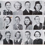 <small>1st – Juanita Avis, Bob Skellenger, May Harmon Bartlett, Joseph Edwin Vickers, Dorothy G. Glick, Frank Jerry Wilson<br />
2nd – Sam H. Easley, Jr., Pansie Ellen Counts, Wirt Stone, Jr., Sara Heath Covert, Harvey Oakley, Willa Naomi Chafin<br />
3rd – Ellen Frances Dawson, Carl Adkins, Margie Bell, Clayton Dixon, Wanda Berry, Thomas Carnohan</small> LHS Class of 1939 - 15