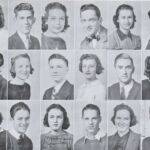 <small>
1st – Lois Steele, Roger Carnal, Georgia Pack, Charles E. Watkins, Jr., Josephine Shelton, James Garman Tapley<br />
2nd – Henry Wagner, Mary Louise White, Victor Turyn, Lucille Gretchen Coffman, Floyd Adkins, Marguerite Marie Cummings<br />
3rd – Mabel Chambers, Lancelot Lucas, Camilla Madeline Spurlock, Winston McColgan, Hester Pauline Cline, Ralph H. Adkins</small> LHS Class of 1939 - 24