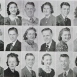 <small>
1st – Lucas Jennings, Inez Puckett, Theodore McCloud, Ruby Tarkany, Rex Eudell Browning, Ernestine Terry<br />
2nd – Lassie Curry, Edwin Wilbur, Clara Katheryn Bradley, Boyd Browning, Lula Ann Claypool, Toney Piccirillo<br />
3rd – Howard G. Lewis, Erma Eldridge, Johnny Melnick, Gladys Victoria Spurlock, James Charles McKenzie, Mary Ann Ovardits</small> LHS Class of 1939 - 25