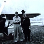 General, Chuck Yeager and Mayor, Litz McGuire