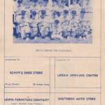 1965 Logan Civic Little League Teams Booklet courtesy of Herb Harvey. 1965 Logan Civic Little League Booklet