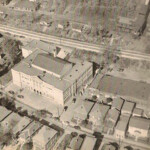 1952 Yearbook photo of Logan High School and the Wilson Coal Mine. Logan High School from the 1952 Yearbook