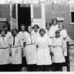 1923 Logan Junior High Sewing Class<br />
Submitted by Robert E. McCormack <br />
Contest Entry #11 11 - 1923 Logan Junior High Sewing Class