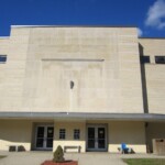 Logan Memorial Field House erected 1955.Photo taken 11-11-11. Logan Memorial Field House