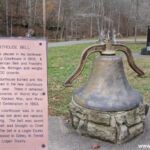 Logan WV Courthouse Bell at Chief Logan State Park Logan WV Old Courthouse Bell