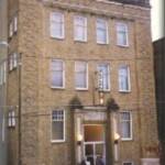THE LOGAN MASONIC TEMPLE BUILDING ON MAIN STREET - 1993 THE LOGAN MASONIC TEMPLE BUILDING ON MAIN STREET - 1993