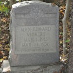Max Edward Vickers Cemetery at Crooked Creek Max Edward Vickers