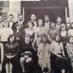 1952 Man High School Yearbook Photo courtesy of Joann Goodman. <br />
First Row: Dwight Hill, June Marcum, Margaret Klipa, Junie Miller, Carol Anthony, Joann Goodman, Mary Toler, Anna Lawson, Dona Robinson, Mrs. Iras Rae Farley, Terry Brown. Second Row: Quinton Webb, Donna Burgess, Majorie Walls, Barbara McCoy, Betty McClellan, Mildred Adkins, Flora Sizemore, Joan Hanshaw, Charlotte Wintz, Frances Ferrell, Marilyn Corns, Billie Burton, Lois Dalton, James Kilgore, Dale Harvey. Third Row: Eddie Mitchem, Charles Adkins, Ronnie Lester, Jim Vincen, Charles Dixon, Paul Woolwine, Fred Adkins, Gerald Gibson, Ernest Harvey, Tom Runyon, Sidney Hill, Johnnie Merritt, Danny Smith, Richard Frazier. 1952 Man High School Yearbook Photo