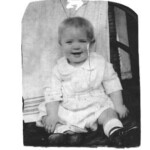 Elizabeth "Libby" Johanna Thompson Murray<br />
Mom as a baby, ca. 1922-23
I think she was a cutie! Elizabeth