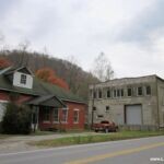 Old Monitor Coal and Coke Office and Company Store. The post office was also in the store. The store building later became the DeHaven Moving and Storage, Taken 11-14-2011. The office was demolished July 2015. Monitor, WV