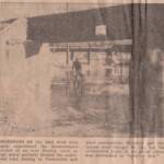 Flooding at Mud Fork - The Logan Banner, Thursday, February 10, 1966. Dale Evans said, "I think that's me." Clipping courtesy of Herb Harvey. 1966 Flooding at the Mud Fork Underpass