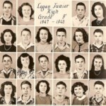 1947-8 Logan Junior High School. Row 1- 1 Marjorie Whitman, 4 Bill Mays, 6 ? McNeely . if you can any others, please leave a comment and reference photo 346715. 1947-8 9th Grade, Logan Junior High School