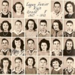 1947-8 Logan Junior High School. Row 1- 1 Marjorie Whitman, 4 Bill Mays, 6 ? McNeely . if you can any others, please leave a comment and reference photo 346715. 1947-8 9th Grade, Logan Junior High School