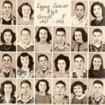 1947-8 Logan Junior High School. Row 1- 1 Marjorie Whitman, 4 Bill Mays, 6 ? McNeely . if you can any others, please leave a comment and reference photo 346715. 1947-8 9th Grade, Logan Junior High School