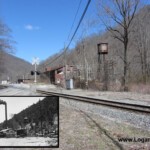 Old Power Plant, Chauncey, WV 1930s vs. 2014