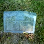 Raymond Whitman (b. May 1, 1938 d. May 8, 1938) raymond-whitman-b-may-1-1938-d-may-8-1938