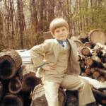 Robb McCormack in his Sunday best sitting on a wood pile at his home in Mt. Airy, MD. Robb McCormack in his Sunday best sitting on a wood pile at his home in Mt. Airy, MD.