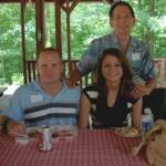 Robb McCormack, Olivia McCormack and Robert McCormack attending the Burk reunion at Armaco Park in Ashland, KY. Robb McCormack, Olivia McCormack and Robert McCormack attending the Burk reunion at Armaco Park in Ashland, KY.
