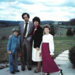 Robert McCormack Family taken in 1983. Their home, Westwind Farm at Mt. Airy, MD is in the background. Robb McCormack, Robert McCoramck, Esther McCoramck, Michelle McCormack Robert McCormack Family taken in 1983. Their home, Westwind Farm at Mt. Airy, MD is in the background. Robb McCormack, Robert McCoramck, Esther McCoramck, Michelle McCormack