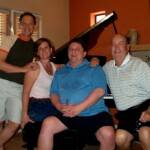 Robert McCormack, Jarae Taylorl, Gerald Taylor and John Taylor taken at the home of Robert McCormack in Palm Springs, CA. Robert McCormack, Jarae Taylorl, Gerald Taylor and John Taylor taken at the home of Robert McCormack in Palm Springs, CA.