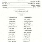 Rotaro Literary Society Members <br />1922 Man High School Yearbook Courtesy of Corby Walls rotaro-literary-society-members