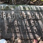 Sarah McDonald Cemetery at Crooked Creek Sarah McDonald