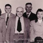 Scott and Alice Taylor Children taken at Knoxville, TN in 1957 durng the funeral of Elizabeth Taylor, Wife of Bijah Taylor. Virginia McCormack, Ed Taylor, Bijah Taylor, Clyde Taylor, Elizabeth Keathley, Jess Taylor Scott and Alice Taylor Children taken at Knoxville, TN in 1957 durng the funeral of Elizabeth Taylor, Wife of Bijah Taylor. Virginia McCormack, Ed Taylor, Bijah Taylor, Clyde Taylor, Elizabeth Keathley, Jess Taylor