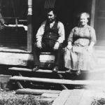 Scott Taylor and Alice Taylor on their front porch at Monitor, WV in 1923. Scott Taylor and Alice Taylor on their front porch at Monitor, WV in 1923.