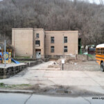 The old Logan Grade School that was next to LHS on Stratton Street taken March 28, 2014. Section of the old LHS on Stratton Street taken March 28, 2014