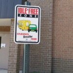 Sign at the Logan Middle School on the Island courtesy of Robert Piros. Logan Middle School Sign on the Island