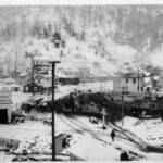 After the Blair Train Station fire. <br /> Courtesy of Emmett Ray Adkins. After the Blair Train Station fire.