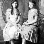 Virginia Taylor and Bertha Schall Virginia Taylor and Bertha Schall