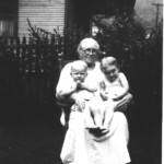 Virginia Jones with grandchildren Frances Jones and Johnny Jones Jr. Virginia Jones with grandchildren Frances Jones and Johnny Jones Jr.