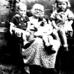 Virginia Jones with grandchildren Helen Frances Jones and Johnny Jones Jr. Virginia Jones with grandchildren Helen Frances Jones and Johnny Jones Jr.