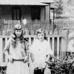 Virginia Taylor and Elizabeth Taylor taken in the yard in 1923 at Monitor, WV. Virginia Taylor and Elizabeth Taylor taken in the yard in 1923 at Monitor, WV.
