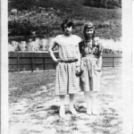 Virginia Taylor and friend at Monitor Ball Park July 4, 1923 Virginia Taylor and friend at Monitor Ball Park July 4, 1923